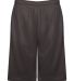 Badger Sportswear 4168 Tonal Blend Panel Shorts in Graphite/ navy front view