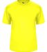 Badger Sportswear 4020 Ultimate SoftLock™ Tee Safety Yellow front view