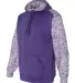 Badger Sportswear 1462 Sport Blend Performance Hoo Purple/ Purple Blend side view