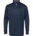 Badger Sportswear 2102 B-Core Youth Quarter-Zip Pu Navy/ Graphite front view