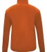 Badger Sportswear 2102 B-Core Youth Quarter-Zip Pu Burnt Orange/ Graphite back view
