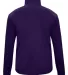 Badger Sportswear 2102 B-Core Youth Quarter-Zip Pu Purple/ Graphite back view
