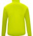 Badger Sportswear 2102 B-Core Youth Quarter-Zip Pu in Safety yellow green/ graphite back view