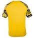 Badger Sportswear 2141 Camo Youth Sport T-Shirt Gold/ Gold Camo back view