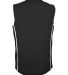 Badger Sportswear 2552 B-Core Youth B-Line Reversi Black/ White back view