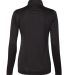 Badger Sportswear 4103 B-Core Women's Quarter-Zip in Black/ graphite back view