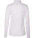 Badger Sportswear 4103 B-Core Women's Quarter-Zip in White/ graphite back view