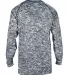 Badger Sportswear 4194 Blend Long Sleeve T-Shirt Navy back view