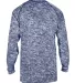 Badger Sportswear 4194 Blend Long Sleeve T-Shirt Royal back view