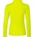 Badger Sportswear 4286 Women's Quarter-Zip Lightwe Safety Yellow back view