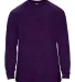 Badger Sportswear 4174 Tonal Blend L/S Tee Purple Tonal Blend front view
