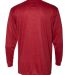 Badger Sportswear 4174 Tonal Blend L/S Tee Red Tonal Blend back view