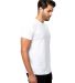 2400 US Blanks Adult Jersey Knit T-Shirt in White side view