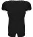 Badger Sportswear 2490 Stretch Youth Jersey Black/ White back view