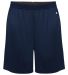 Badger Sportswear 2002 Ultimate Softlock Youth Sho Navy front view