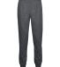 Badger Sportswear 2215 Youth Athletic Fleece Jogge in Charcoal front view