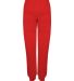 Badger Sportswear 1215 Athletic Fleece Jogger Pant in Red back view