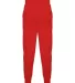 Badger Sportswear 1216 Women's Athletic Fleece Jog in Red back view