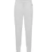 Badger Sportswear 1216 Women's Athletic Fleece Jog in Ash front view