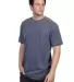Cotton Heritage MC1081 Mens Burnout Tee Midnight front view