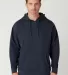 Cotton Heritage M2500 LIGHT PULLOVER HOODIE in Harbor blue front view