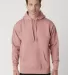 Cotton Heritage M2580 PREMIUM PULLOVER HOODIE in Dusty rose front view