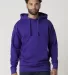 Cotton Heritage M2580 PREMIUM PULLOVER HOODIE in Purple front view