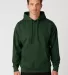 Cotton Heritage M2580 PREMIUM PULLOVER HOODIE in Forest green front view