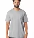 Cotton Heritage MC1041 Retail S/S Crew Tee in Athletic heather front view