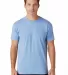 Cotton Heritage MC1041 Retail S/S Crew Tee in Light blue front view
