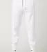 Cotton Heritage M7580 PREMIUM JOGGER Pants in White front view