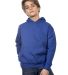 Cotton Heritage Y2500 PREMIUM PULLOVER YOUTH HOODI Royal (507) (Discontinued) front view