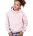 Cotton Heritage Y2500 PREMIUM PULLOVER YOUTH HOODI in Light pink front view