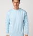 Cotton Heritage M2480 PREMIUM CREW NECK in Sky blue front view