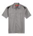 Dickies Workwear LS605 Men's 4.6 oz. Performance T SMOKE/ BLACK front view
