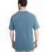 Dickies Workwear SS600 Men's 5.5 oz. Temp-IQ Perfo DUSTY BLUE back view