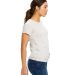 US Blanks 0222 Ladies Triblend T-Shirt in Tri oatmeal side view