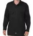 Dickies Workwear WL675 Men's FLEX Relaxed Fit Long BLACK front view