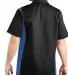 Dickies Workwear WS508 Men's Two-Tone Short-Sleeve BLACK/ ROYAL back view