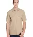 Dickies Workwear WS675 Men's FLEX Relaxed Fit Shor DESERT SAND front view