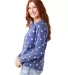 Alternative Apparel 8626 Ladies' Lazy Day Pullover NAVY STARS side view