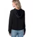 Alternative Apparel 8626 Ladies' Lazy Day Pullover BLACK back view