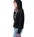 Alternative Apparel 8626 Ladies' Lazy Day Pullover BLACK side view