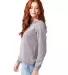 Alternative Apparel 8626 Ladies' Lazy Day Pullover NICKEL side view