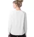 Alternative Apparel 8626 Ladies' Lazy Day Pullover IVORY back view