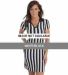 B05 In Your Face Ladies Referee Dress   White/Black front view