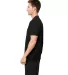 Next Level Apparel 4600 Eco Heavyweight Tee in Heather black side view