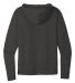 Next Level Apparel 9602 Unisex Zip Hoodie in Heavy metal backFlat view