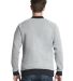 Next Level Apparel 9700 Unisex PCH Bomber Jacket in Heather gray back view
