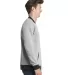 Next Level Apparel 9700 Unisex PCH Bomber Jacket in Heather gray side view